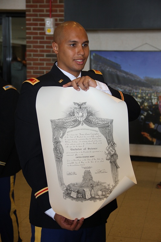 The coveted West Point degree