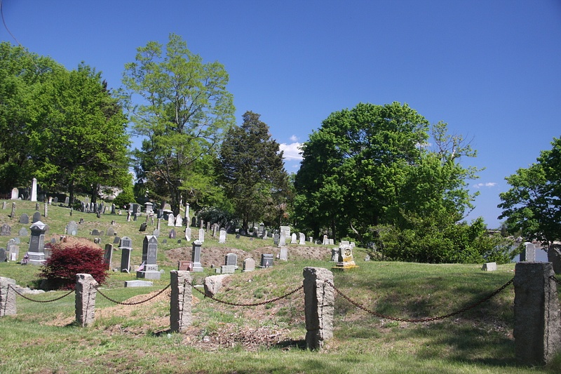 Cohasset Central Cemetery, where many vets of past wars are interred
