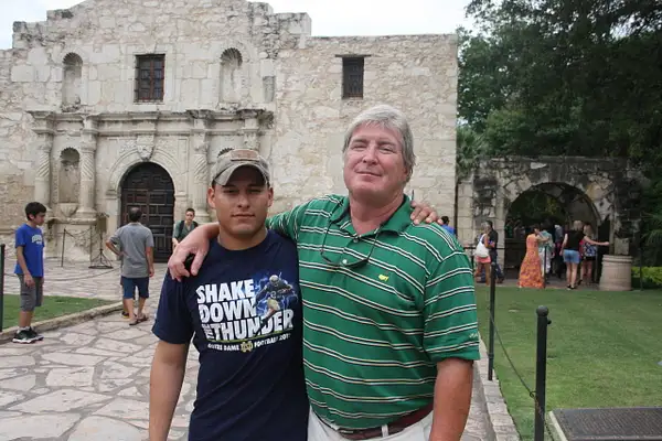 Gabe and Tom at the Alamo by ThomasCarroll235