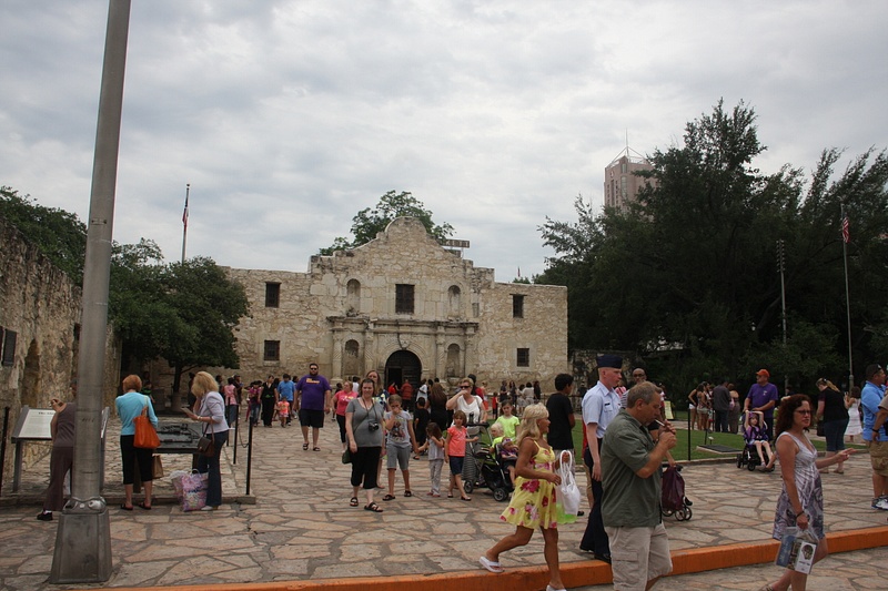 The Alamo chapel, San Antonio