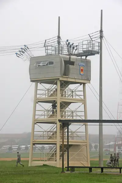 Zipline tower used during week two of jump school...