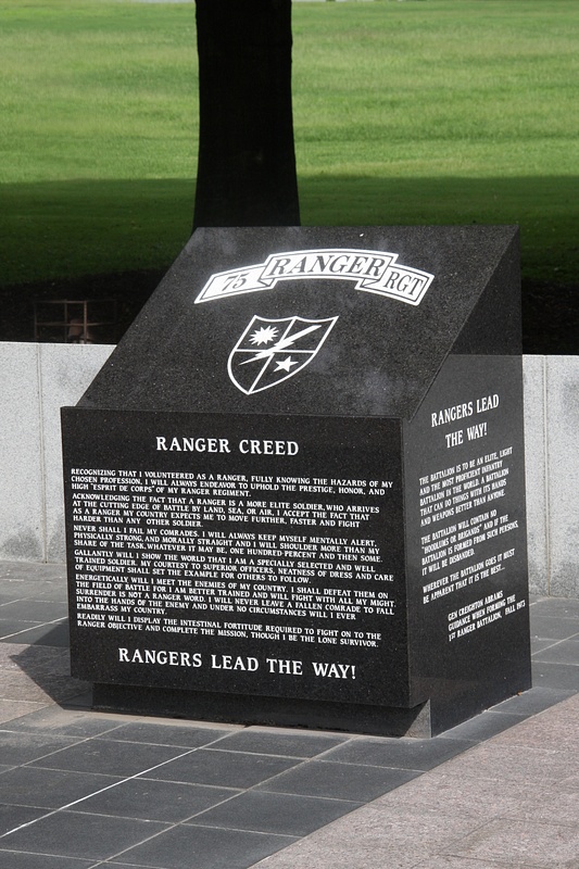 Ranger Monument, Fort Benning