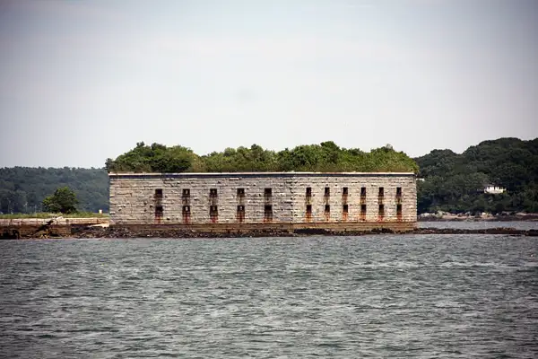 Fort Gorges, Casco Bay, Maine by ThomasCarroll235