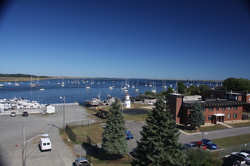 View of the Merrimac River from the lighthouse