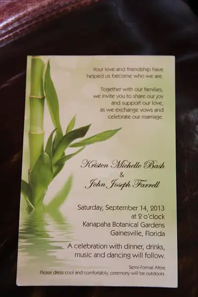 2013-09-14-Gainesville, FL-Kristen's and John's Wedding...