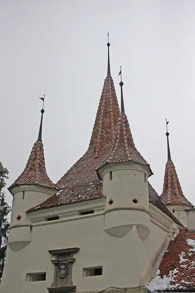 Detail-Ecaterina's Gate, Brasov, Romania by...