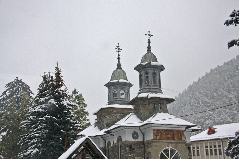 Orthodox Spires in the Transylvanian coutryside