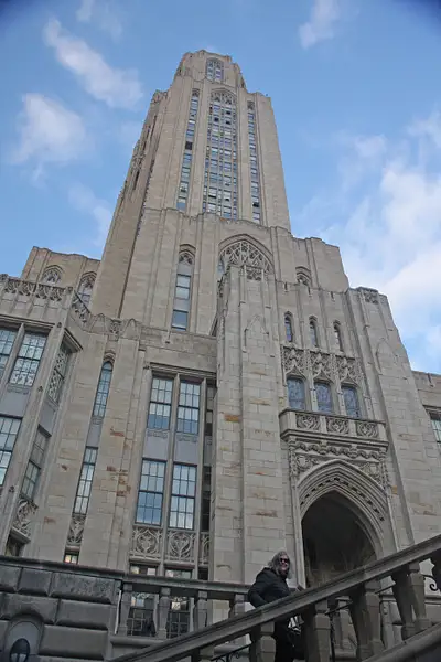 University of Pittsburgh-Catherdral of Learning by...