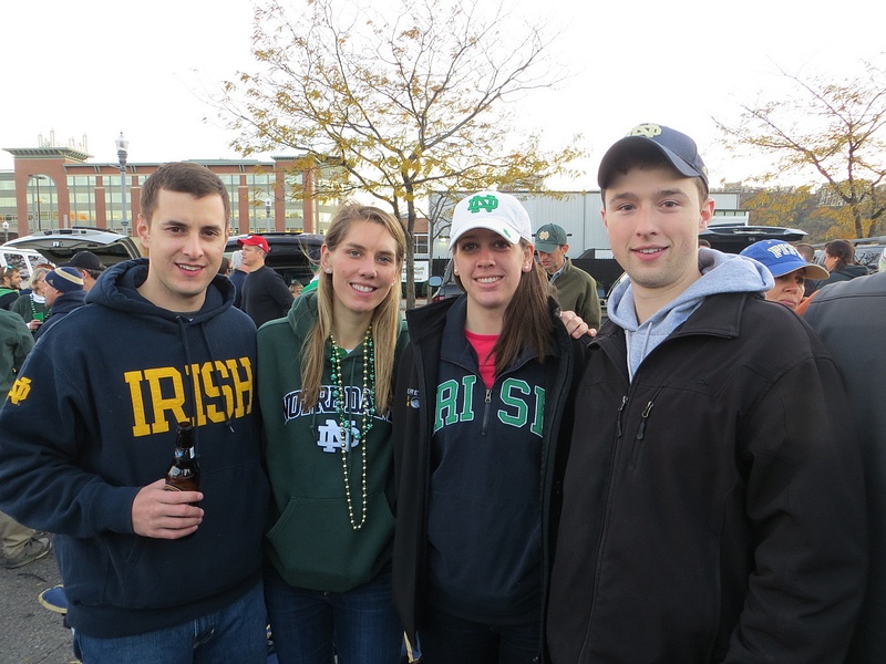 ND Class of '09 tailgating at Pitt
