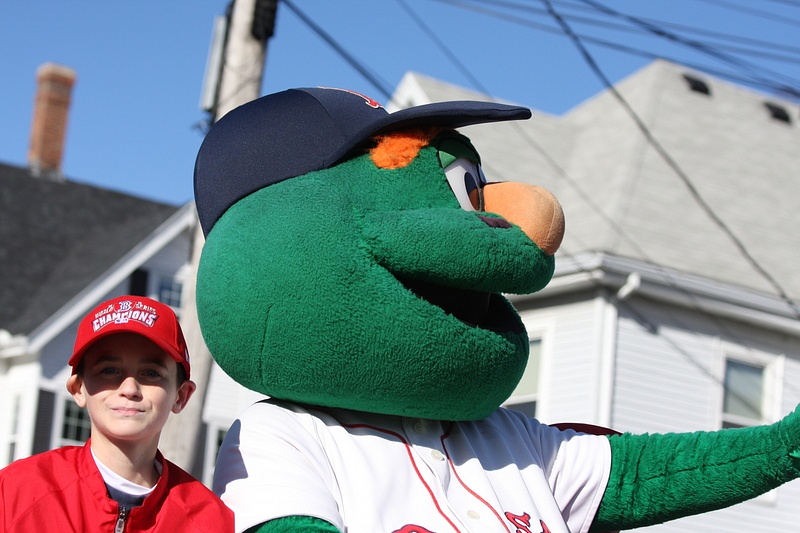 Wally the Green Monster and a friend