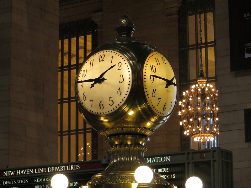Grand Central Station-The famous clock