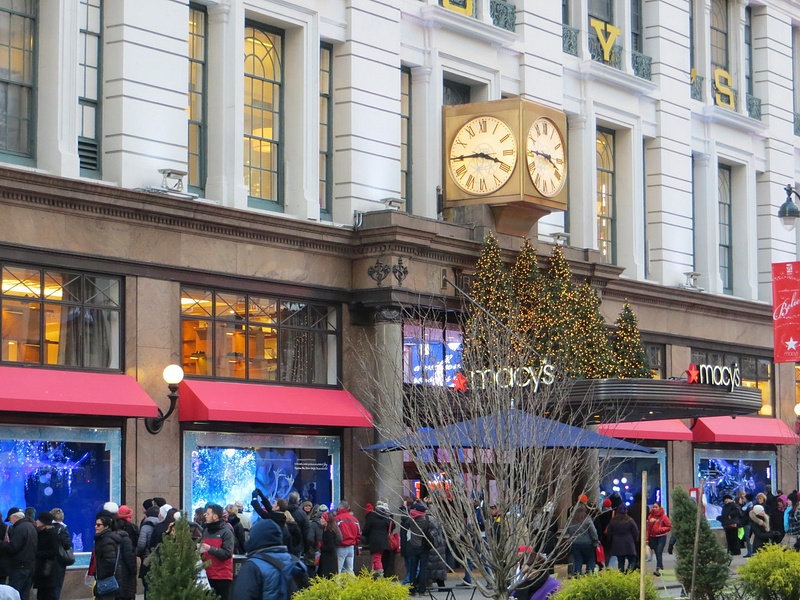 Macy's Flagship on Herald Square at 34th Street