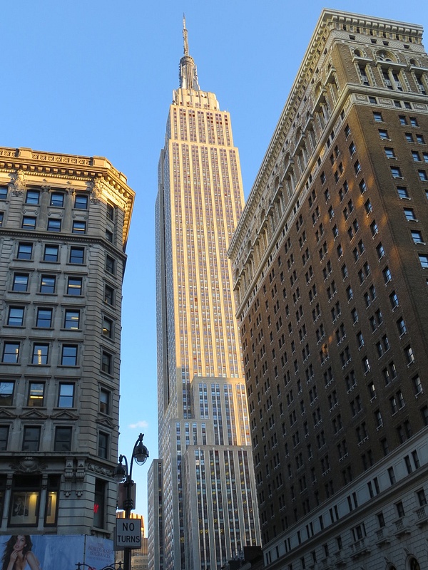 The Empire State Building from Herald Square