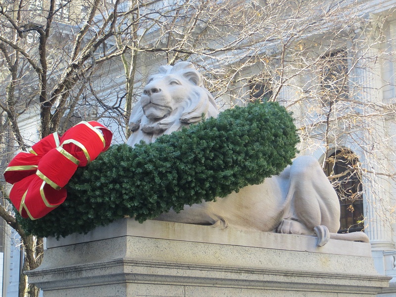 The New York Public Library Lion 