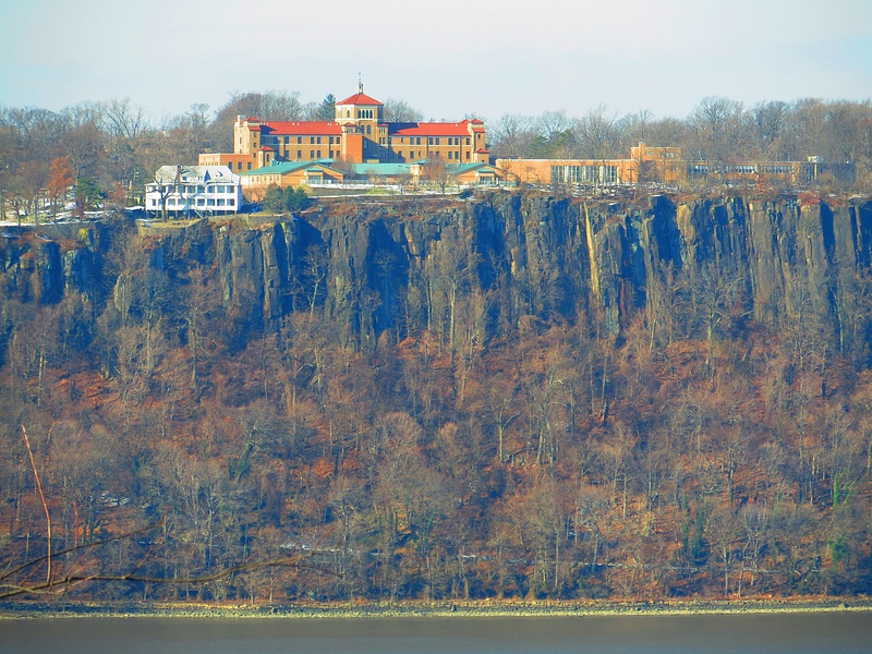 Convent on the Palisades, west bank of the Hudson River