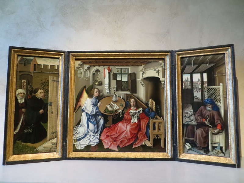 The Cloisters-The famous Annunciation Triptych