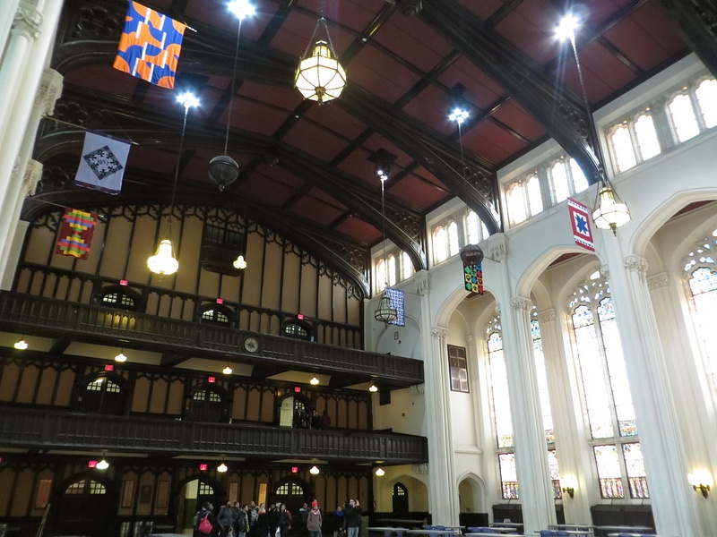 The Great Hall, interior of Shepard Hall, City College