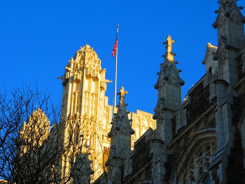 City College's gothic spires
