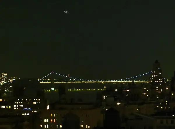 George Washington Bridge from the rooftop of Laurie's...