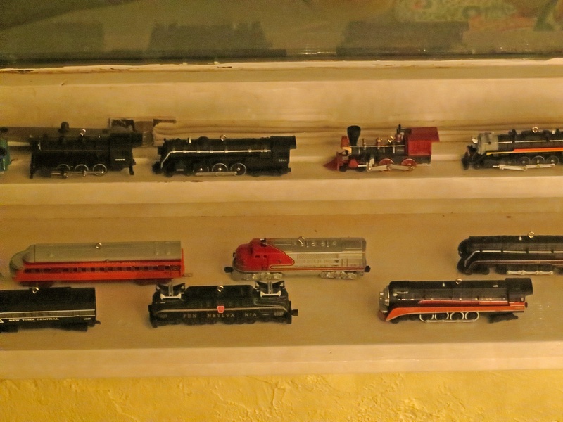 Barbara's Christmas locomotive fleet