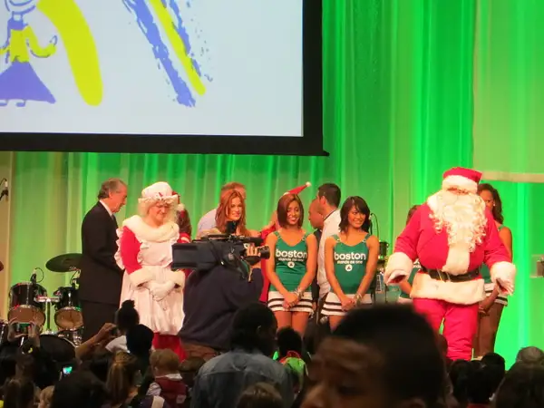 The Senator, Mrs Claus, Celtic Cheerleaders and the...