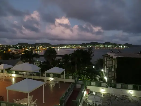 Basseterre at night from the OTI by ThomasCarroll235