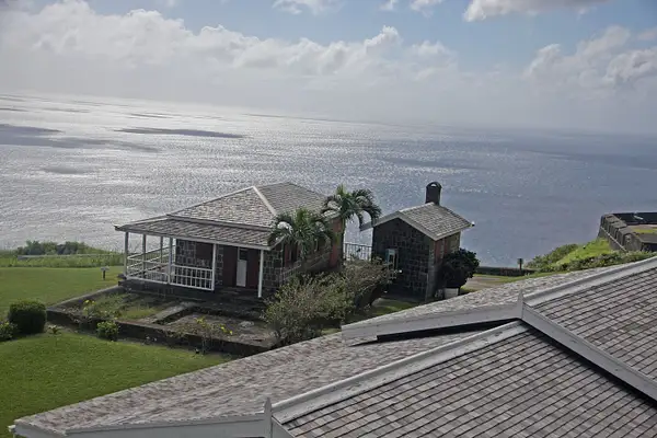 Warrent Officer's Quarters with panoramic Caribbean...