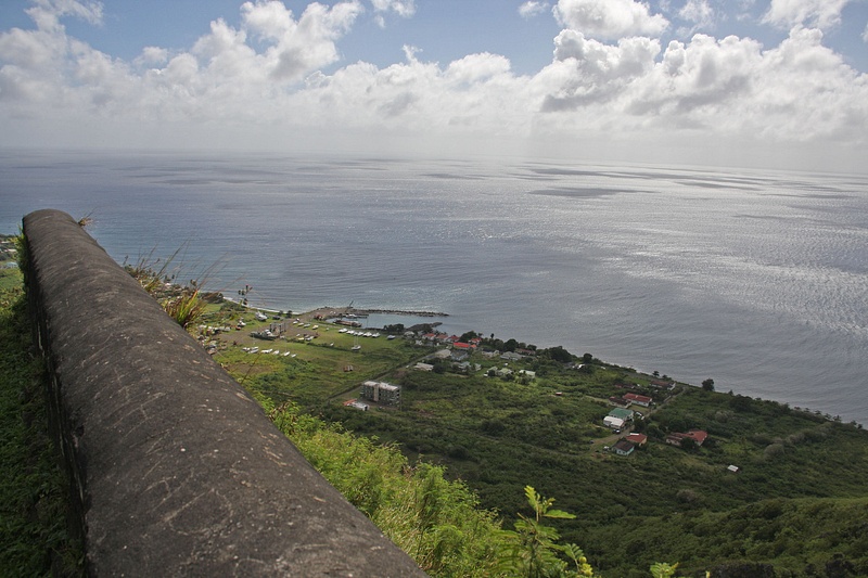 Expansive Caribbean views