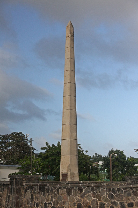 War Memorial Oblisque near Basseterre