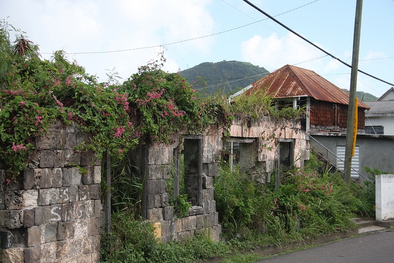 Ruins of an old home-Shady Point Town