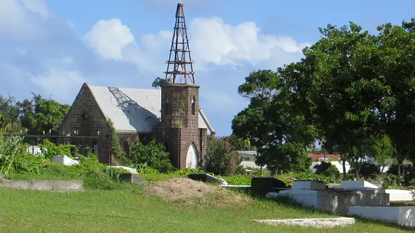 Church ruins outside Basseterre by ThomasCarroll235