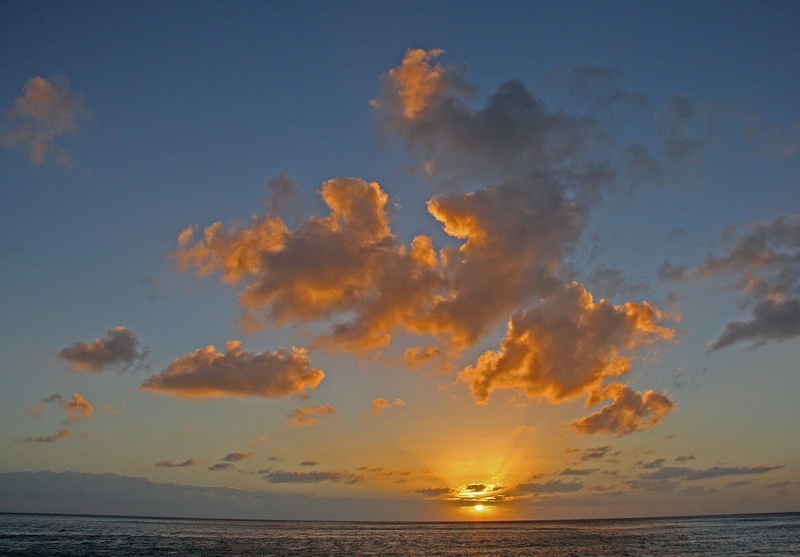 Sunset at St Kitts