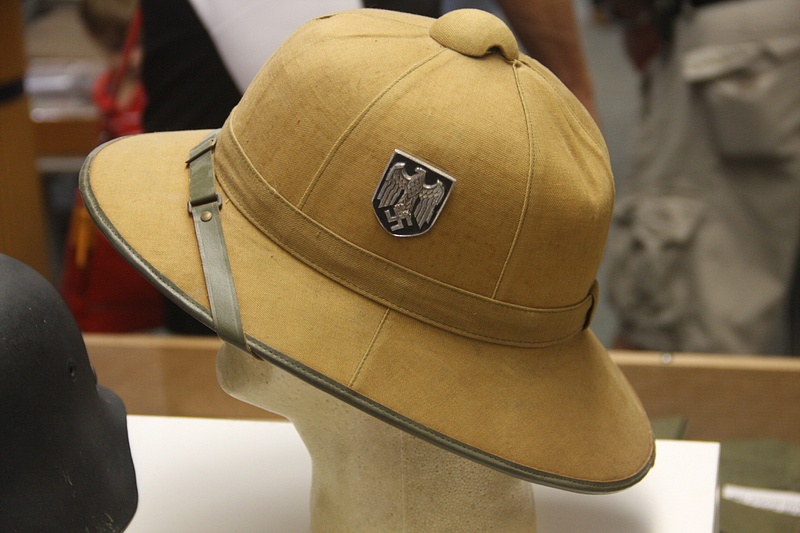 Military Museum, WW II-Pith Helmet of the German Afrika Korps