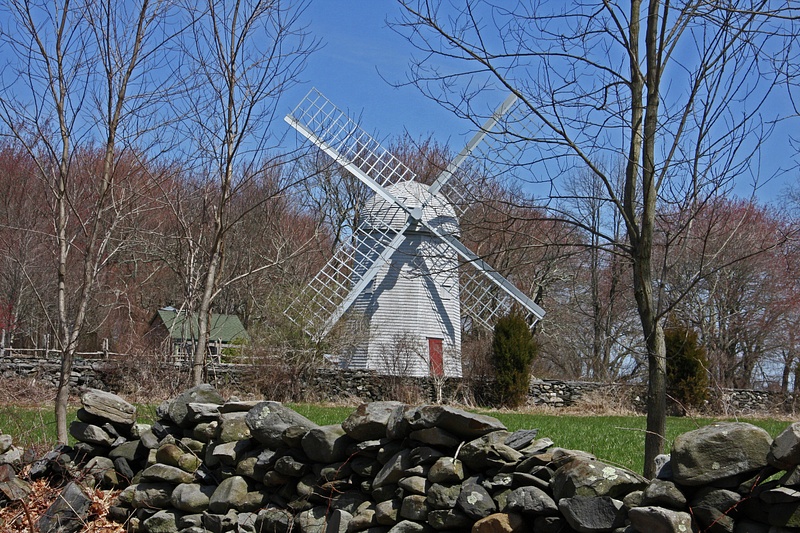 The historic Jamestown Windmill