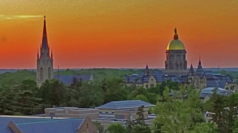 Sundown -Notre Dame