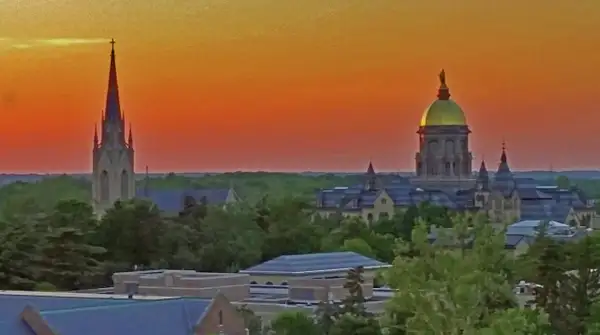 Sundown -Notre Dame by ThomasCarroll235