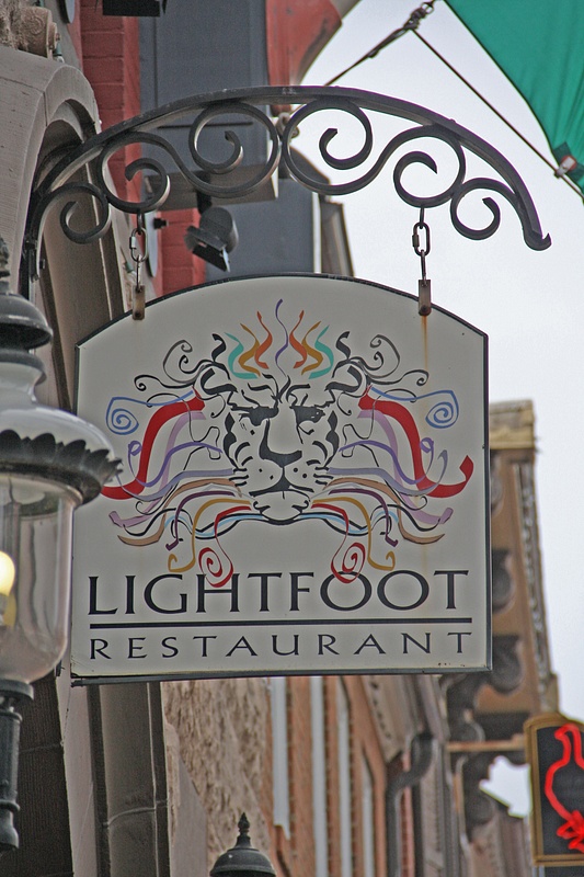 Leesburg Historic District-An excellent restaurant named for a Virginia patriot