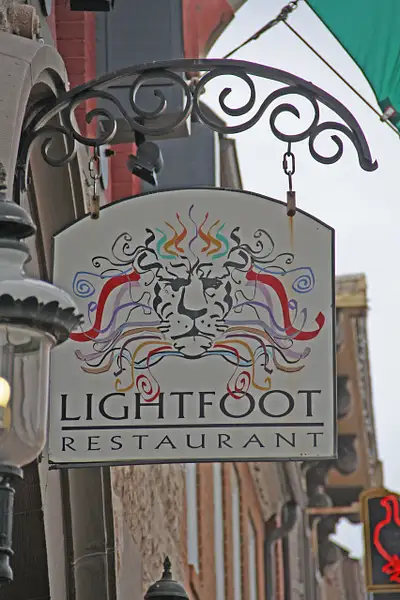 Leesburg Historic District-An excellent restaurant named...