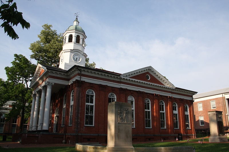 The old Loudon County Courthouse, Leesburg