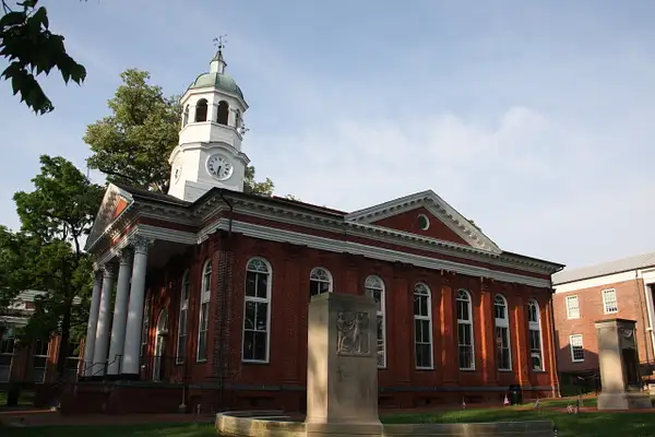 The old Loudon County Courthouse, Leesburg by...