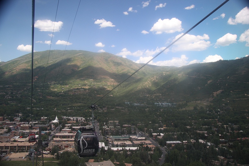 Aspen from the chair lift