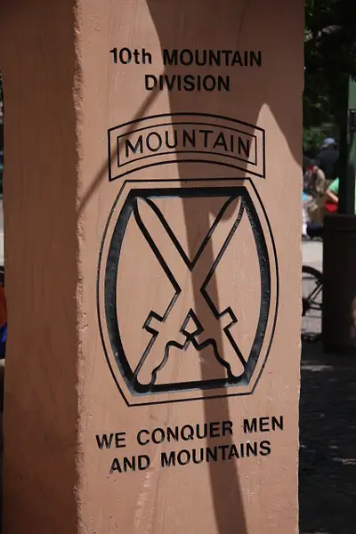 10th Mountain Division Memorial, Aspen by...