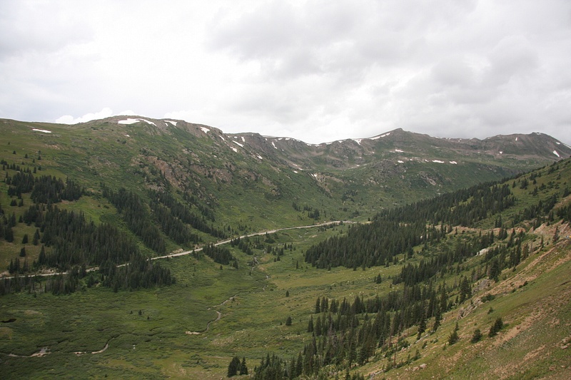 The road to Independence Pass