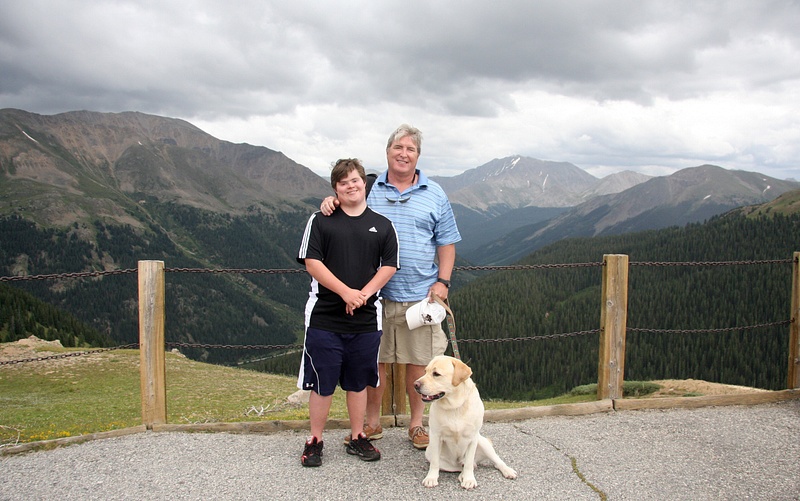 Seb, Tom and Duke at Independence Pass