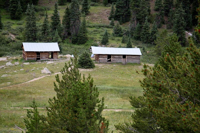 A modest homestead near Independence Pass