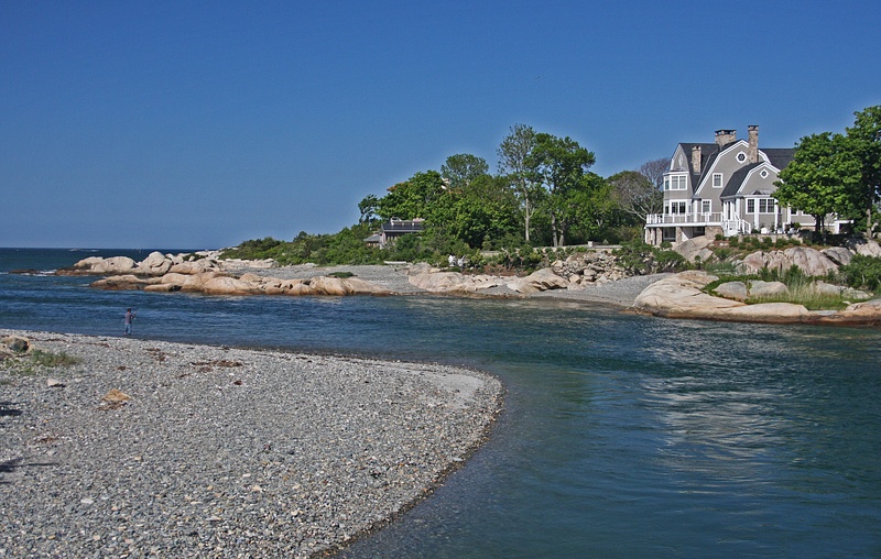 Where Little Harbor and the Atlantic converge, Cohasset