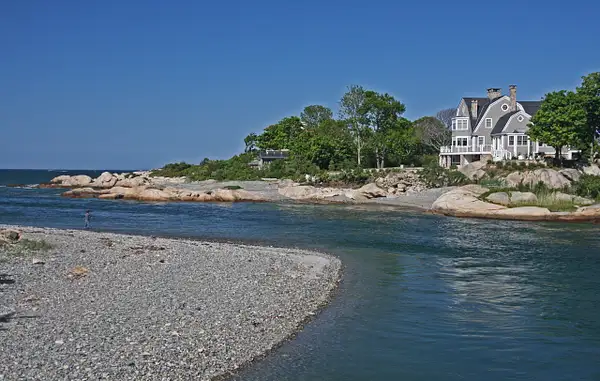 Where Little Harbor and the Atlantic converge, Cohasset...