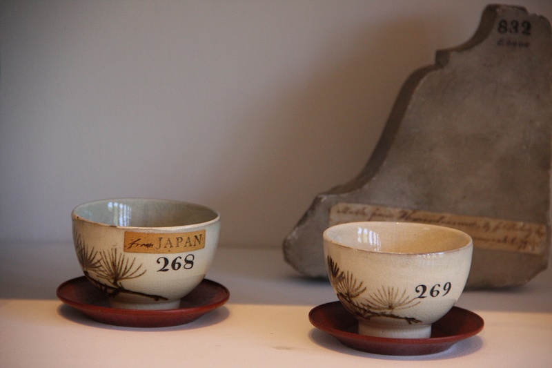 17th Century Japanese tea cups-East India Marine Hall