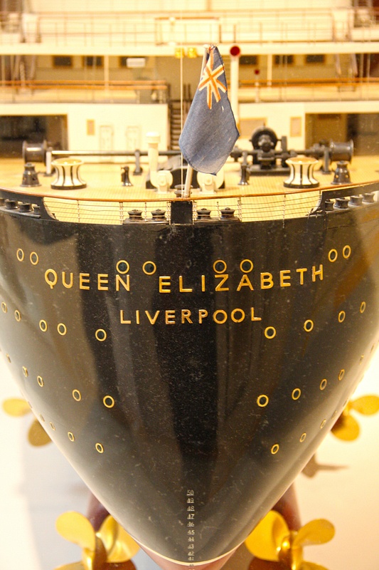 Incredible detail-Model of the Queen Elizabeth
