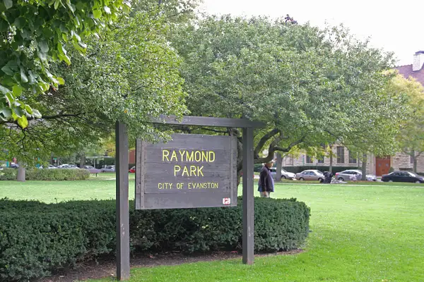 Raymond Park, a one minute walk from Jack's apartment by...